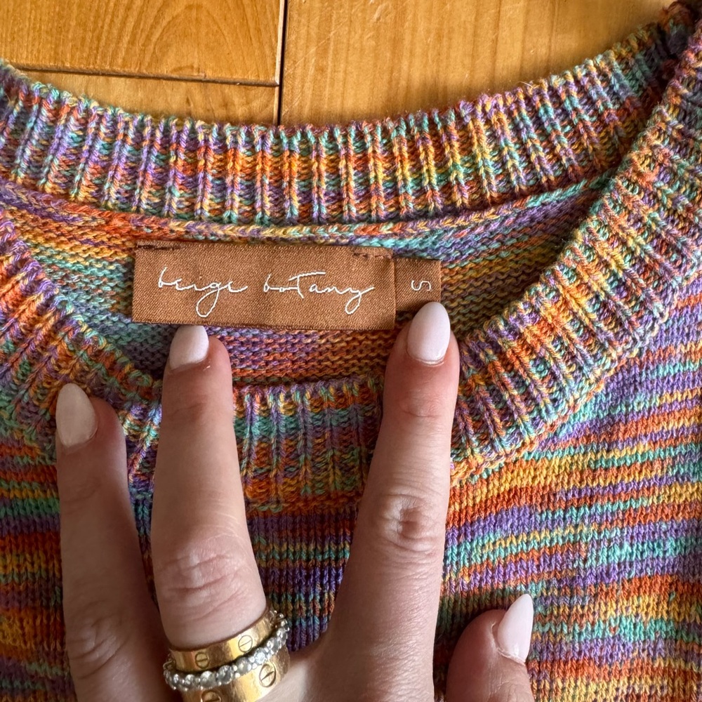 Rainbow mini dress